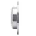 R1 Concepts Brake Rotor Drilled and Slotted Silver Fits Hyundai Veracruz