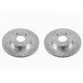 Power Stop 14-16 Mazda 3 Front Evolution Drilled & Slotted Rotors - Pair