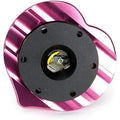 NRG Heart Quick Release Kit Gen 143 - Black Body / Pink Heart Ring