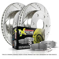 Power Stop 94-04 Ford Mustang Rear Z26 Street Warrior Brake Kit