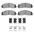 DFC 11-22 Ford F-250 2WD (Super Duty) Front Ultimate Duty Performance Brake Pads and Hardware Kit