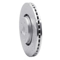 R1 Concepts Brake Rotor Drilled and Slotted Silver Fits Volvo XC90