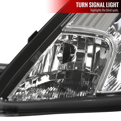 HALO PROJECTOR HEADLIGHT CHROME HOU