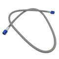 Fragola -4AN Hose Assembly Straight x Straight 240in Blue Nuts Nitrous Supply Line (20 Feet)