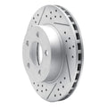 R1 95-02 Ford Ranger (USA/Canada) Front Left Drilled & Slotted Geoperformance Rotor