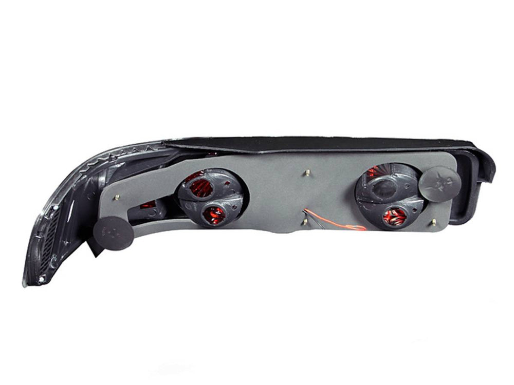 9093 INTEGRA 2DR TAIL LIGHTS WITH HALO BLACK