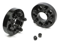 BILLET WHEEL SPACERS; 5 LUG; 114.3MM BOLT CIRCLE; 1/2 IN.20 STUDS; 11/4 IN.195964 PONTIAC ENGINES
