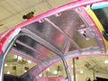 ROOF CUSTOM INSULATION KIT POLYMER BLACK BACKING SILVER