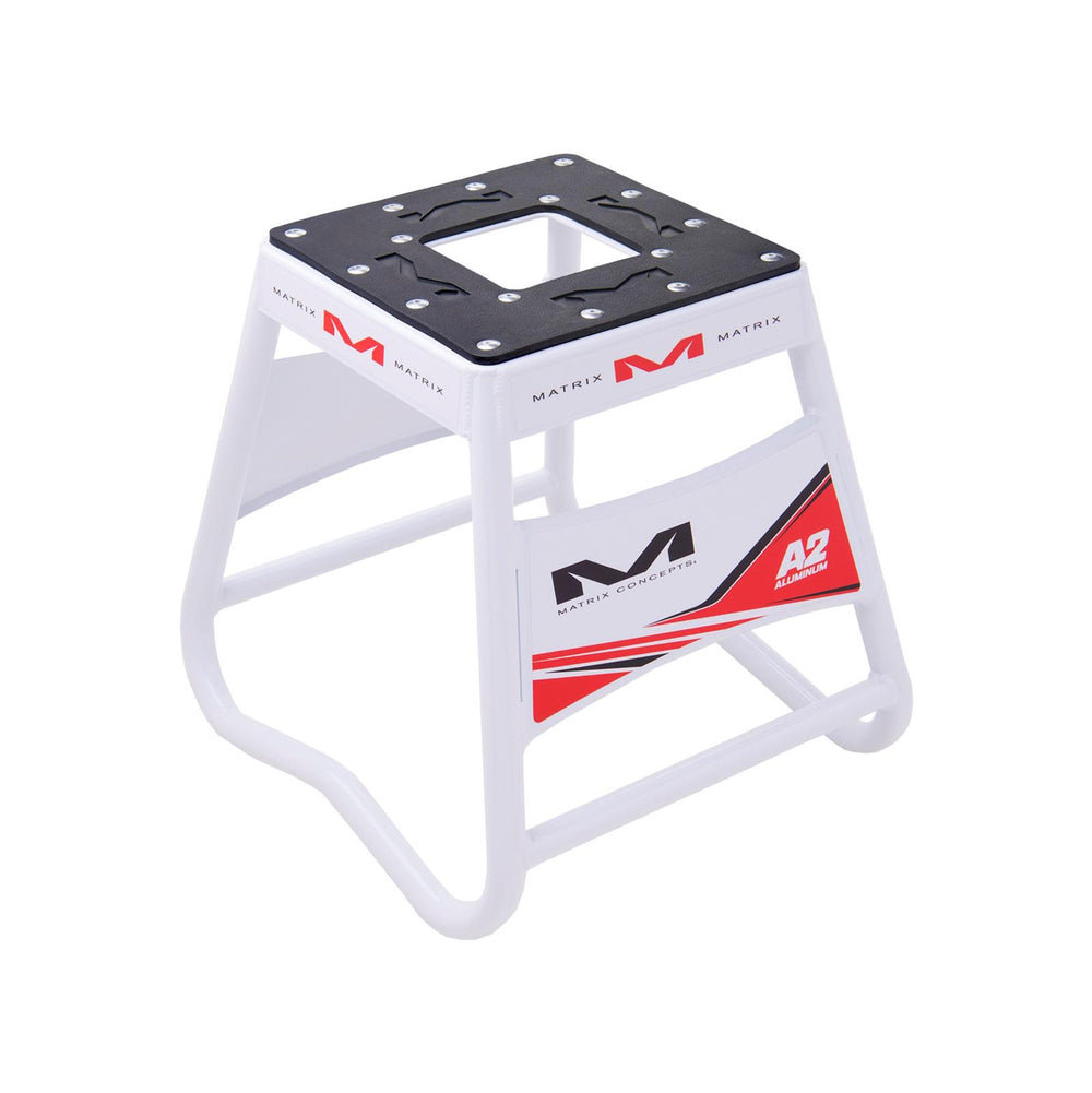 Motorcycle Stand Red/White