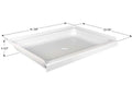 SHOWER PAN, SP2424-PW