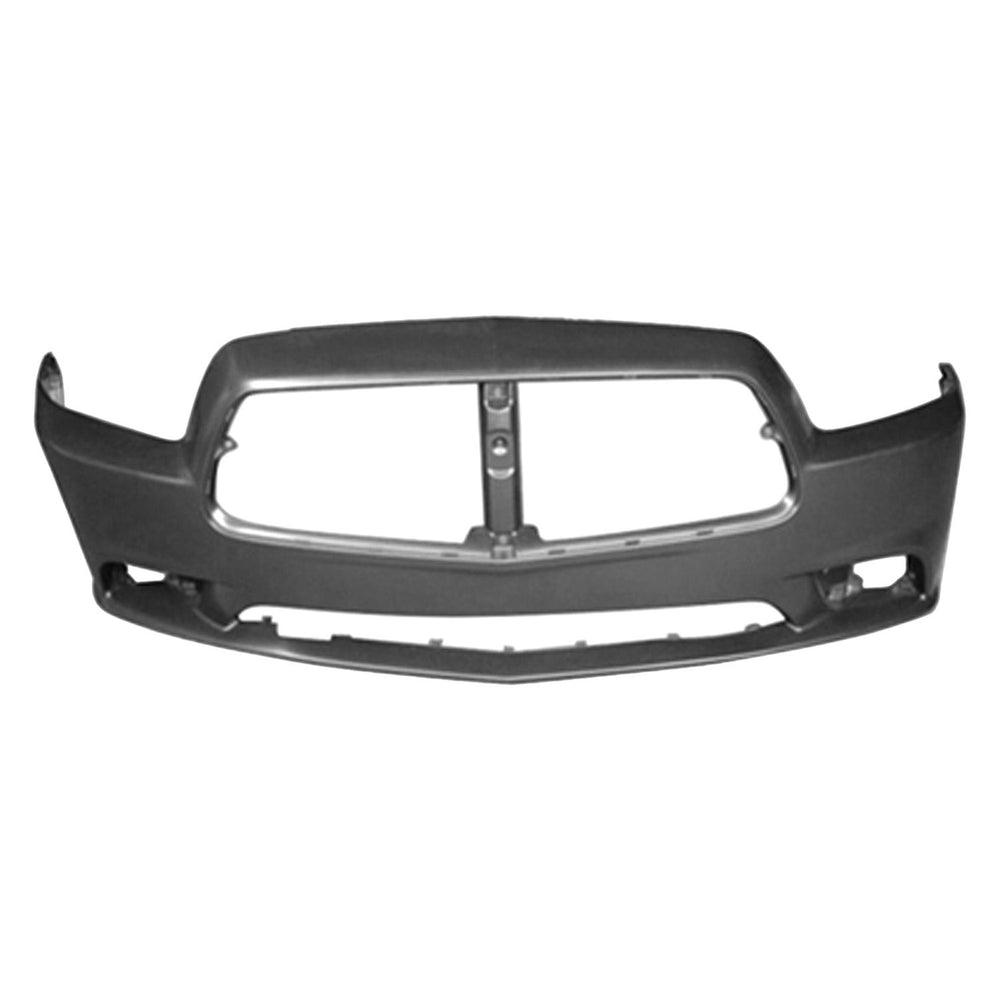 CAPA FRT BUMPER COVER W/O ADAPTIVE CRUISE CONTROL; PRIME DODGE CHARGER 1114