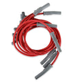 Super Conductor Spark Plug Wire Set Amc V8 Engines W/Hei Cap For Use On Amc V8 Engines With Hei, Red Jacket MSD Ignition