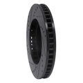 R1 97-05 Buick Century Front Right Drilled & Slotted Black Brake Rotor