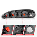 ANZO 1993-2002 Chevrolet Camaro Taillights Dark Smoke