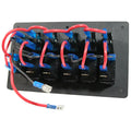 5-Switch Voltmeter Panel w/Breakers