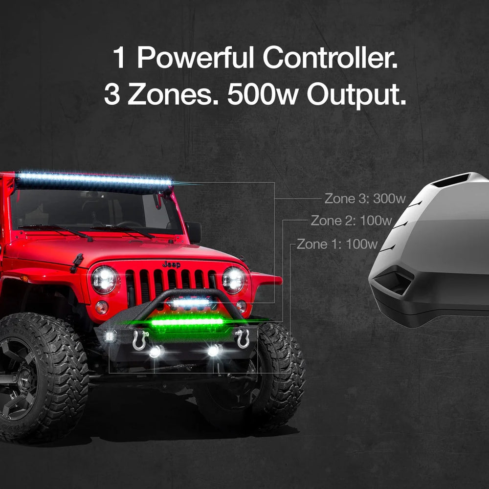 XK-TITAN Smartphone App Control Bluetooth 12V 500W High Power LED Controller