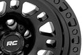 Rough Country Rough Country 82 Series Wheel One-Piece Semi Gloss Black 15x8 5x5.5 -19mm 82151814