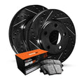 R1 79-82 Lancia Zagato Rear Left Drilled & Slotted Geoperformance Rotor