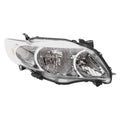 CAPA RH HEADLIGHT ASSY; USA BLT; BASE/CE/LE/XLE MDL TY COROLLA 0910