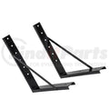 BRACKETMOUNTING KIT3INX24INX24BLACK