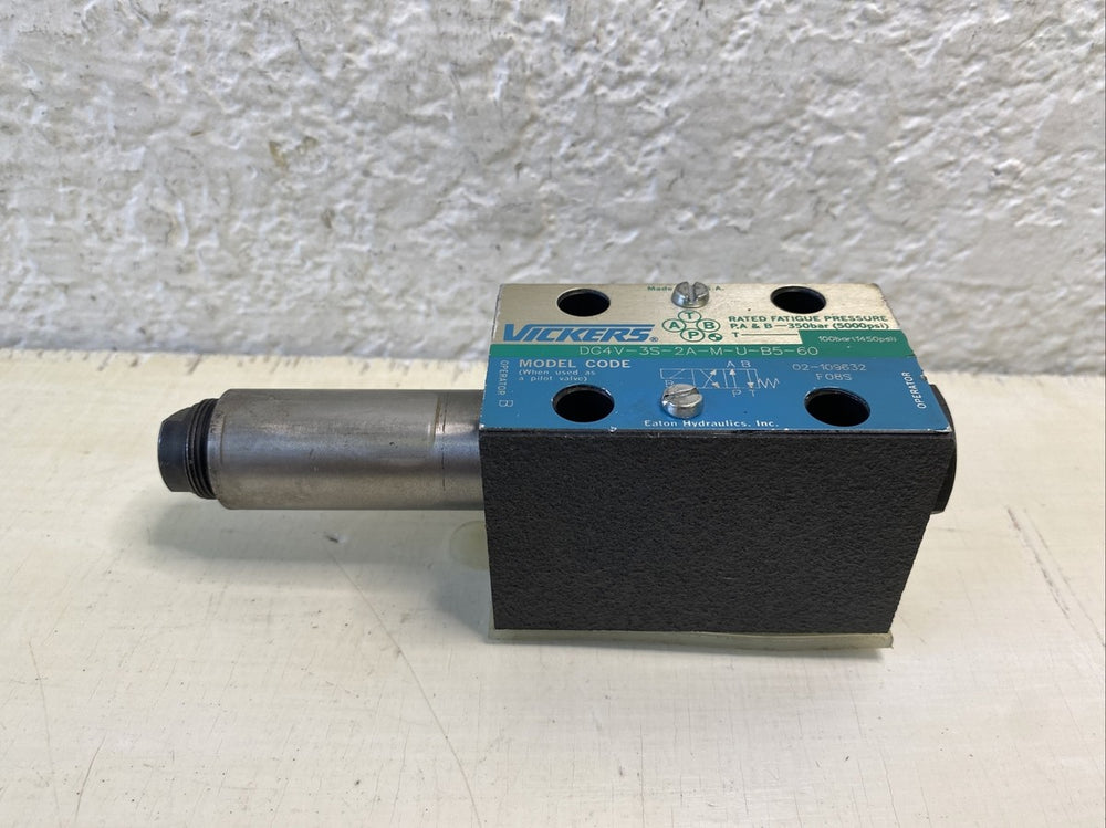 VALVE,DIRECTIONAL, SOL OPER 110/60