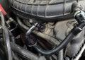 J&L 11-17 Ford Mustang V6 Passenger Side Oil Separator 3.0 V2 - Clear Anodized