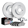 DFC 17-23 Subaru Impreza Front Rotors w/4000 HybriDynamic Brake Pads w/Hardware