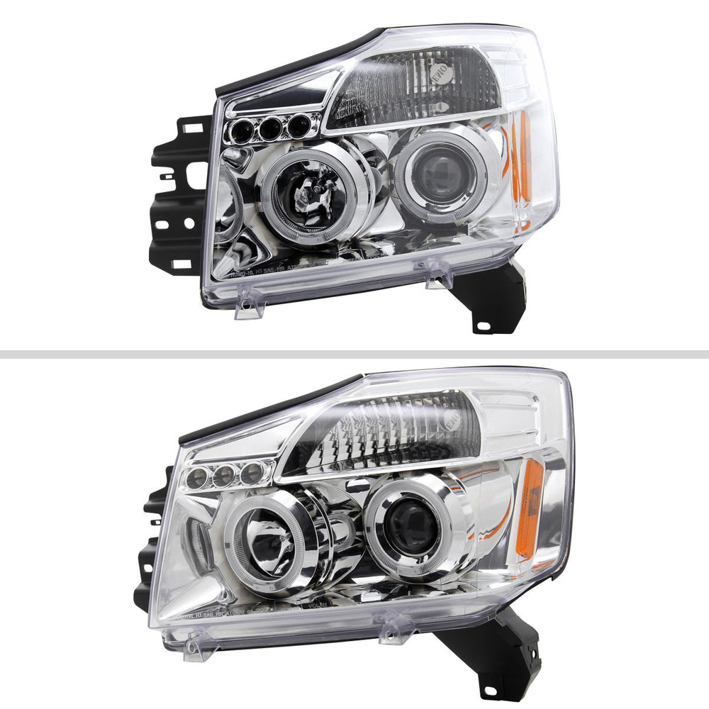 SPEC D TUNING chrome headlights