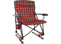SPRING BEAR CHAIR QUAD FOLD RED/BLACK