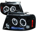 HALO PROJECTOR HEADLIGHT GLOSS BLAC