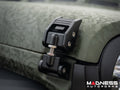 Rugged Ridge 2018-20 Jeep Wrangler JL / 2020 Jeep Gladiator JT Black Hood Catch
