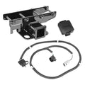 Rugged Ridge Receiver Hitch Kit Jeep Logo 07-18 Jeep Wrangler