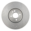Brembo 07-15 Mini Cooper Front Prem. Xtra Cross Drilled UV Coated Rotor