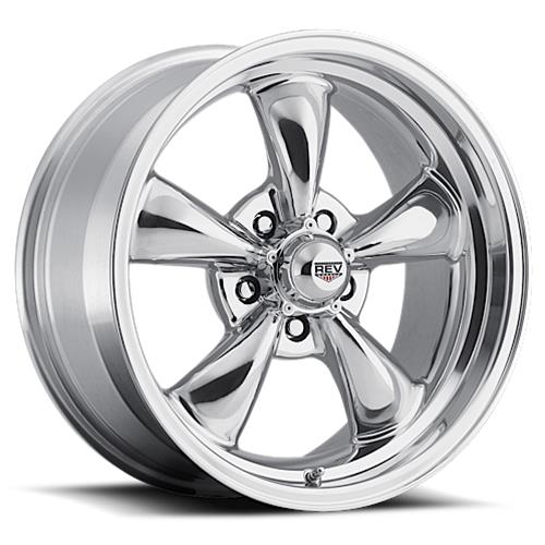 REV Wheels polished auto part