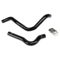 HPS Performance Black Reinforced Silicone Radiator Hose Kit Coolant for Honda 92-00 Civic w/ B16