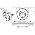 CENTER BEARING ASSY