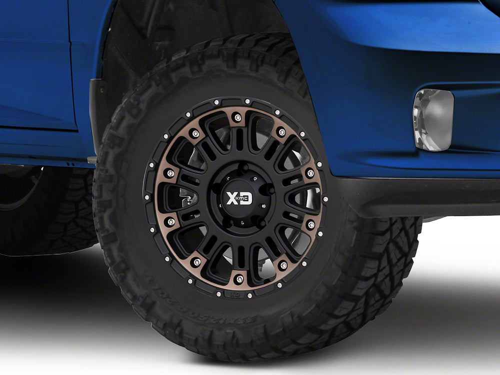 HOSS 2 17X9 5X139.70 SATIN BLACK MA