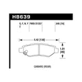 Hawk Camaro V6 HP+ Street Rear Brake Pads