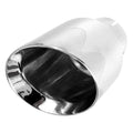 Stainless Works Double Wall 30 Deg Slash Cut Exhaust Tip 3in Body 2 1/4in ID