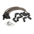 PLUG WIRE KIT LS COIL TO PLUG 180D PLUG 90D COIL CUT TO FIT BLK W/ORANGE TRAC