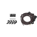 PLUG WIRE KIT LS COIL TO PLUG 180D PLUG 90D COIL CUT TO FIT BLK W/RED TRACERS