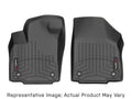 WeatherTech 2019+ Dodge Ram 1500 Crew Cab/Quad Cab w/1st Row Bench Seats Front FloorLiner - Black