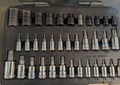 SET SKT TORX W/HEX BIT MAST 36PC