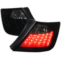 LED TAIL LIGHTS GLOSSY BLACK HOUSIN