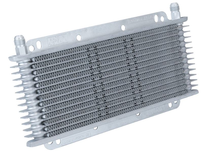 TRANSMISSION OIL COOLER 11 X 77/8 X 3/4 23 ROW 3/8IN BARB