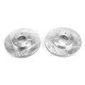 Power Stop 07-10 Kia Rondo Front Evolution Drilled & Slotted Rotors - Pair