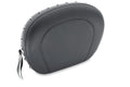 Mustang Harley Medallion Style Sissy Bar Pad (6.5 inch x 11 inch) w/Studs - Black