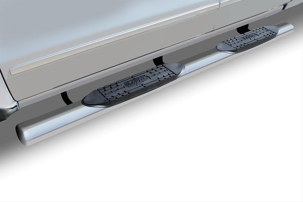 5" BLACK OVAL STEP BARS