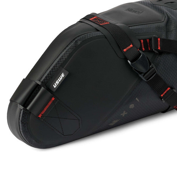 USWE Roll-Top Saddle Bag - Black