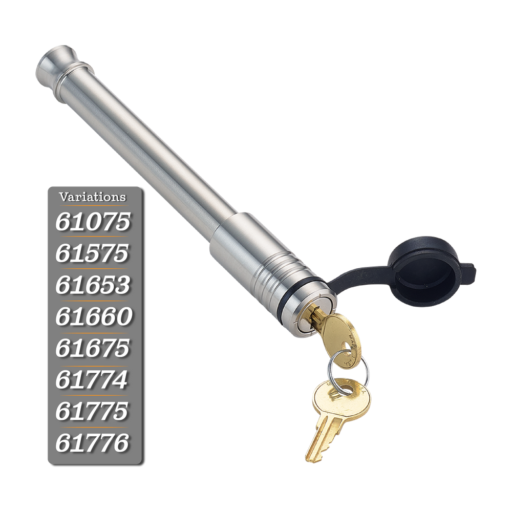 4 PK MIXED 2.5KAHITCH LOCKS FOR B&W 2IN & 2.5IN TOW & STOW 10K LB & 18K LBW/ LOCK FOR 2.5IN REC